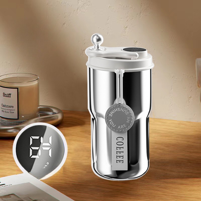 Smart Travel Mug with Temperature Display - Coffea Tree