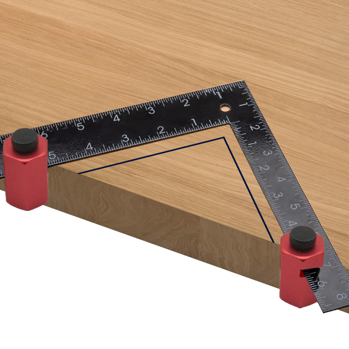 Stair Gauge Aluminum Alloy Rafter Stair Layout Framing Jig - Temu