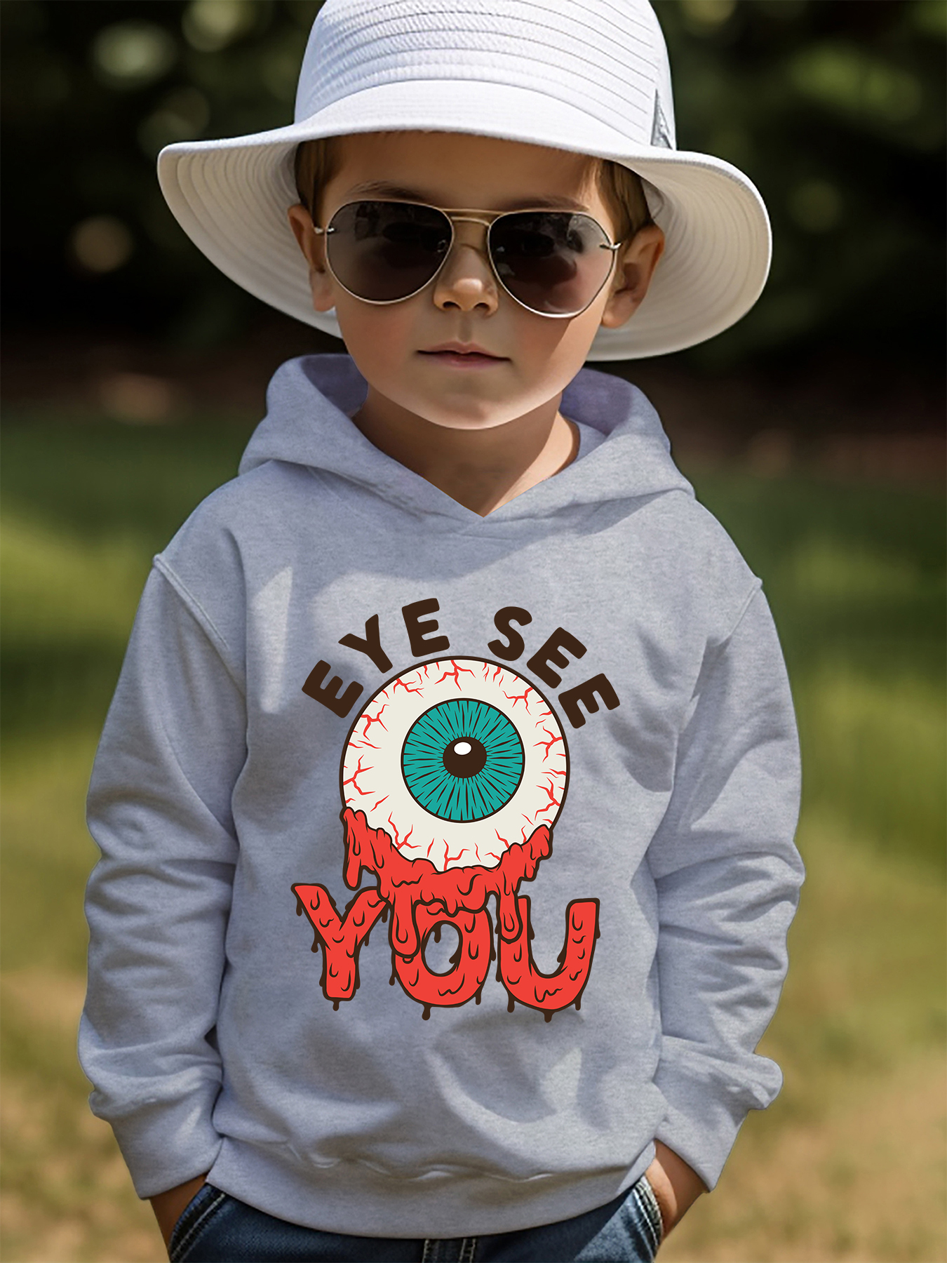 KIDS HOODED LONG SLEEVE