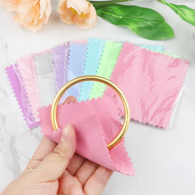 10/20/50pcs Professional Jewelry Cleaning Cloths - Get That Sparkling Look!