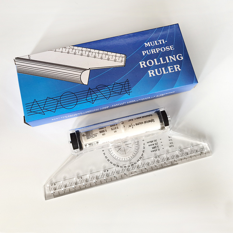 Angle Parallel Ruler Drawing Roller 'balance' Rolling Scale - Temu