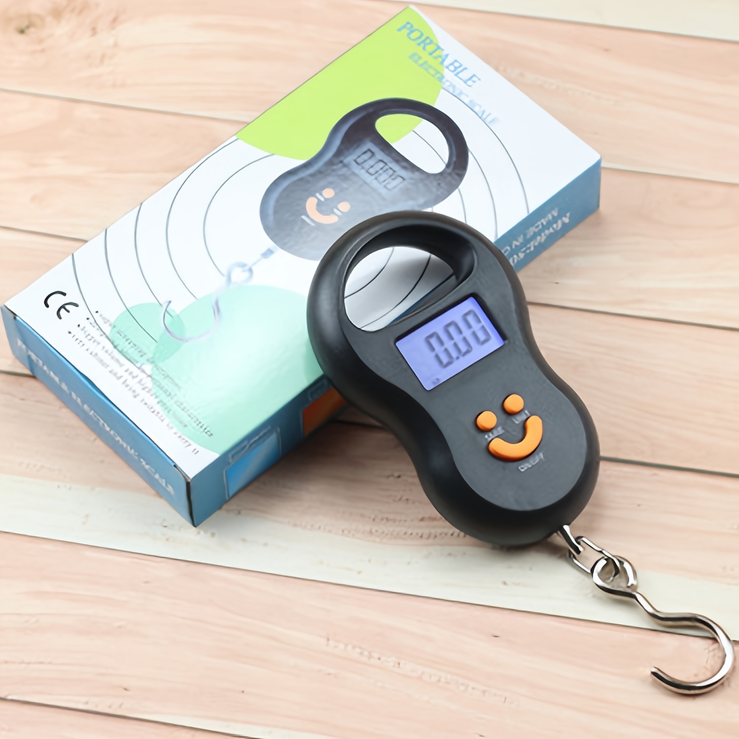 Digital Hanging Scale With Lcd Display & Backlight - Perfect For Fishing,  Luggage & More! - Temu