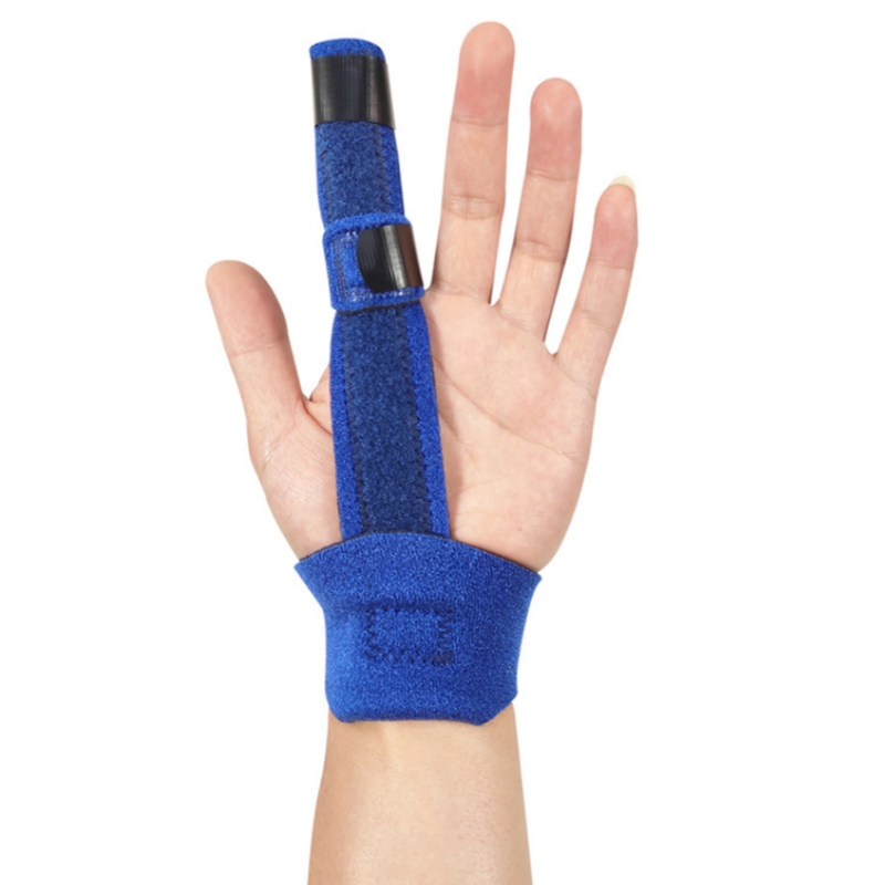 3 Finger Sleeves Splint Brace Compression Finger Protector Support