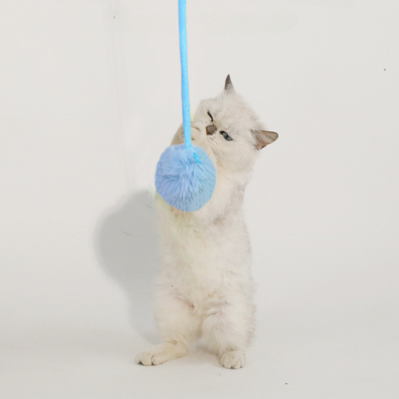 Cat Toys For Indoor Cats: Relieve Boredom With Attractive, High-elasticity  Rope Simulation Balls! - Temu