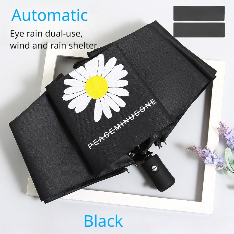 Classic Umbrella Automatic 10 Ribs Strong Wind Resistant 3 - Temu