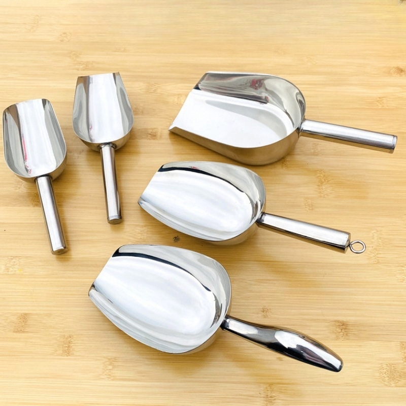 Stainless Steel Flour and Grain Scoop