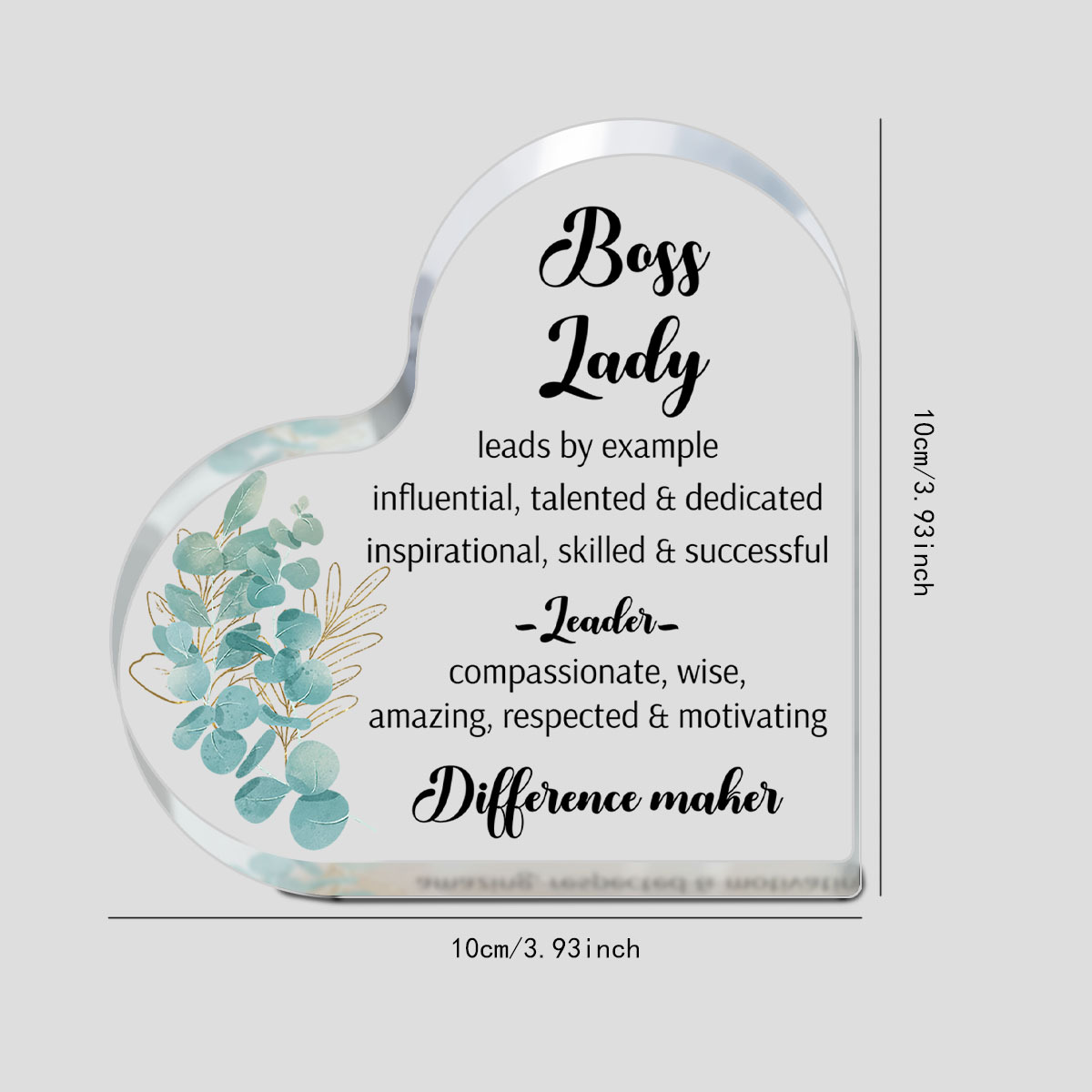 Inspirational Gifts for Women Men, Cute Office Desk Accessories for Women-  Office Decorations for Work- Gifts for Boss, Boss Lady Women Friend