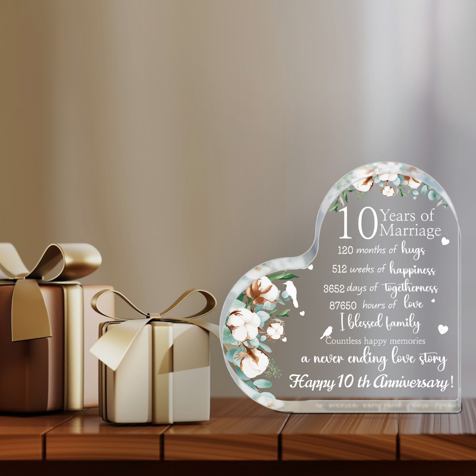 10 Year Anniversary Gift for Him Wedding Anniversary Gift for