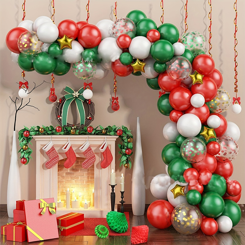 Globos verdes, 50 unidades, globos verdes de 5 pulgadas, globos de látex  verdes, globos para decoración de arco, decoraciones de cumpleaños rojas