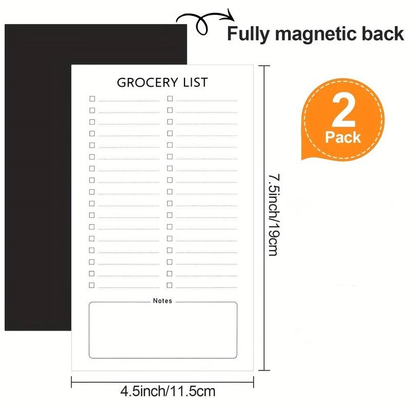 4Bloc notes Magnétiques Pour Réfrigérateur Liste D'épicerie - Temu France
