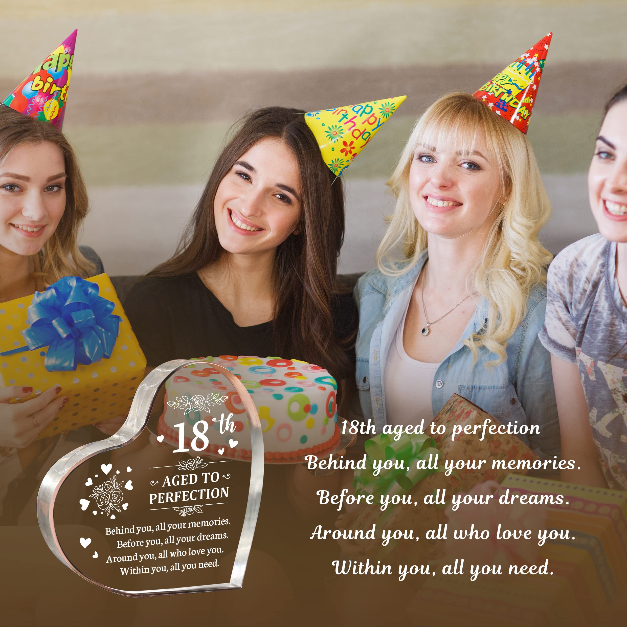 Regalos de cumpleaños número 18 para niñas, regalos de cumpleaños para  niñas de 18 años, ideas de regalo de cumpleaños para niñas de 18 años,  regalos