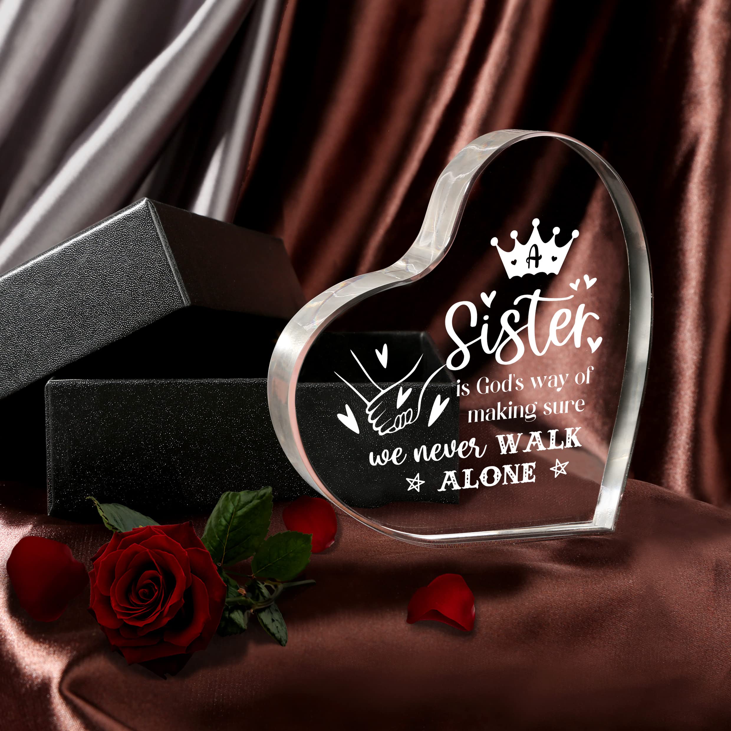 Regalo per sorelle Stampa regalo personalizzata per sorelle, regali per  lei, regalo di compleanno personalizzato per sorelle, regalo di compleanno  per sorella -  Italia