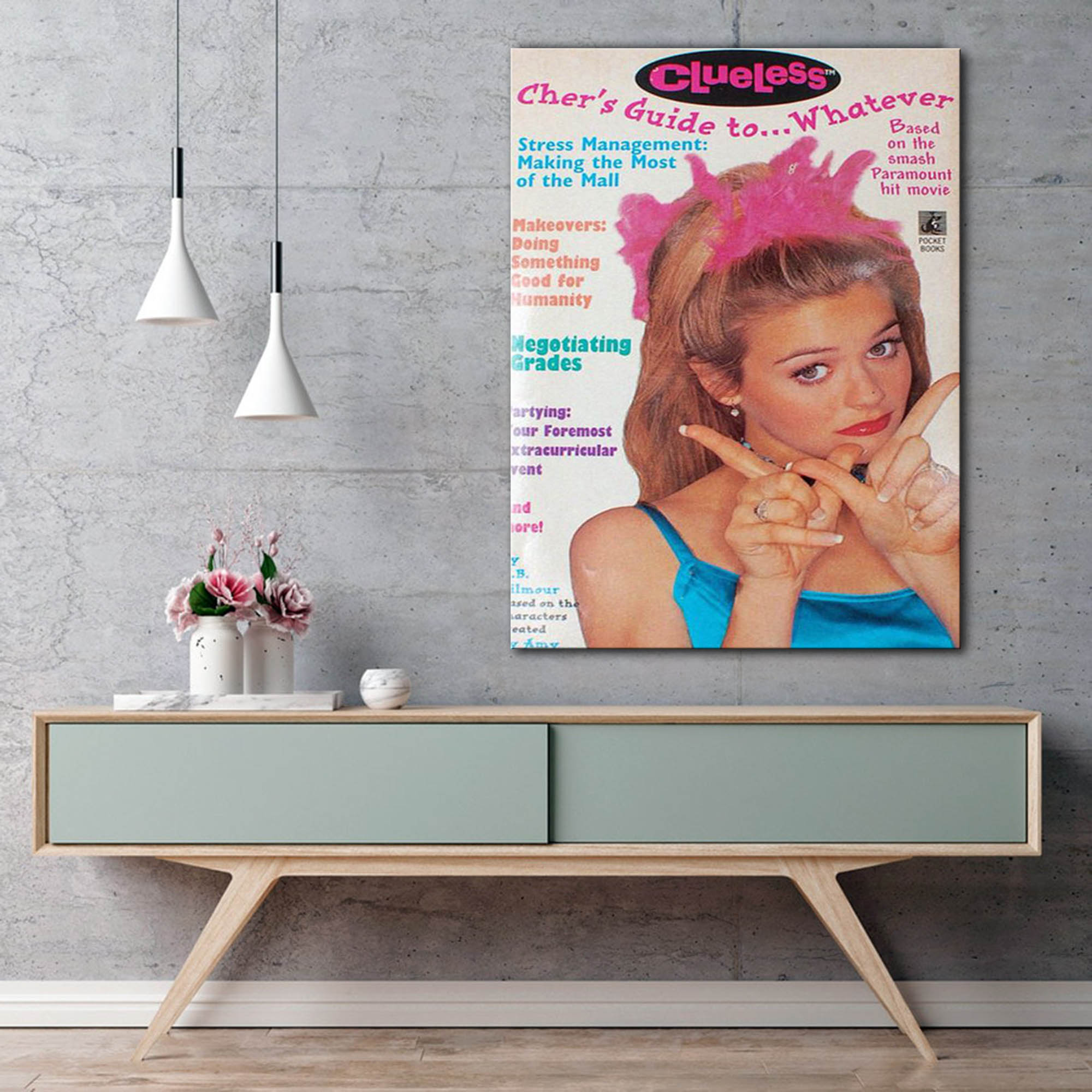 Y2k Style American Retro Girl Poster Creative Idea Poster - Temu