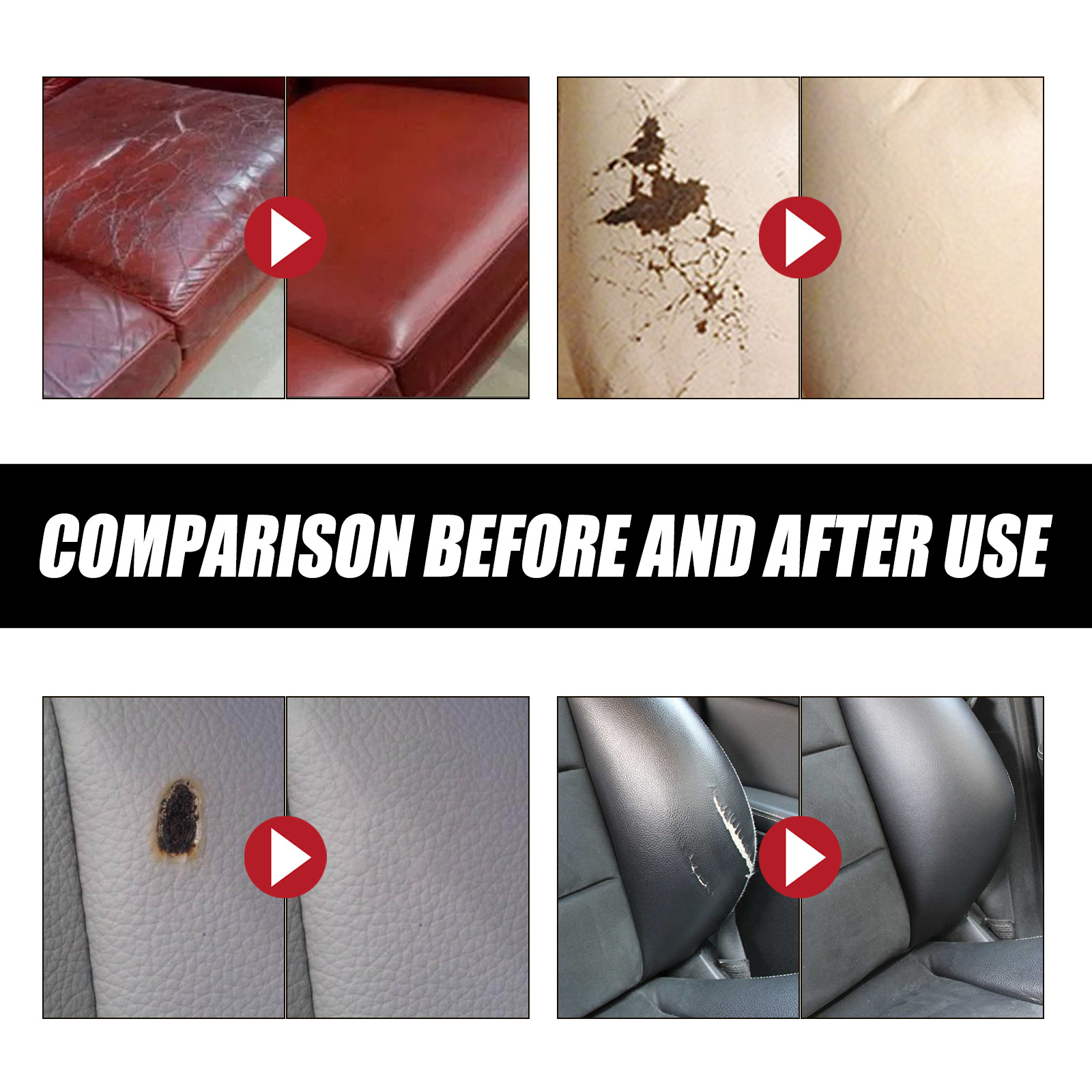 Leather Repair Car Leather Repair Cream Leather Seat Peeling - Temu Germany