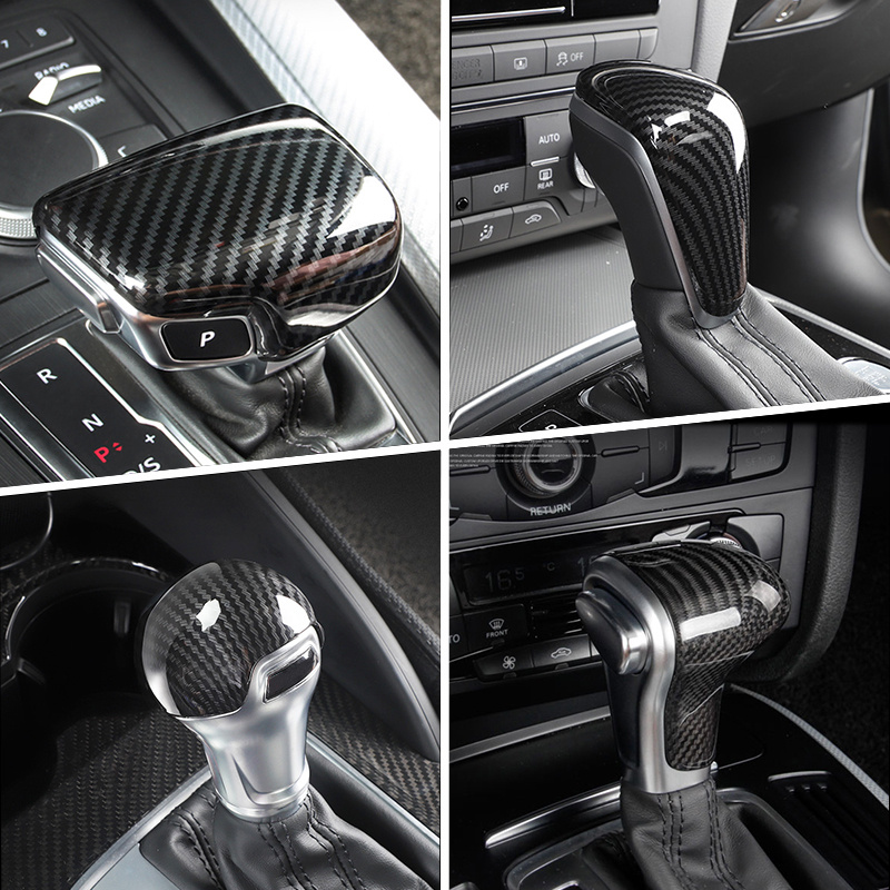 OYDDL Autocollant en fibre de carbone 93 mm pour volant Compatible avec  Audi A3 A4 A5 A6 A7 Q3 Q5 Accessoires - Noir