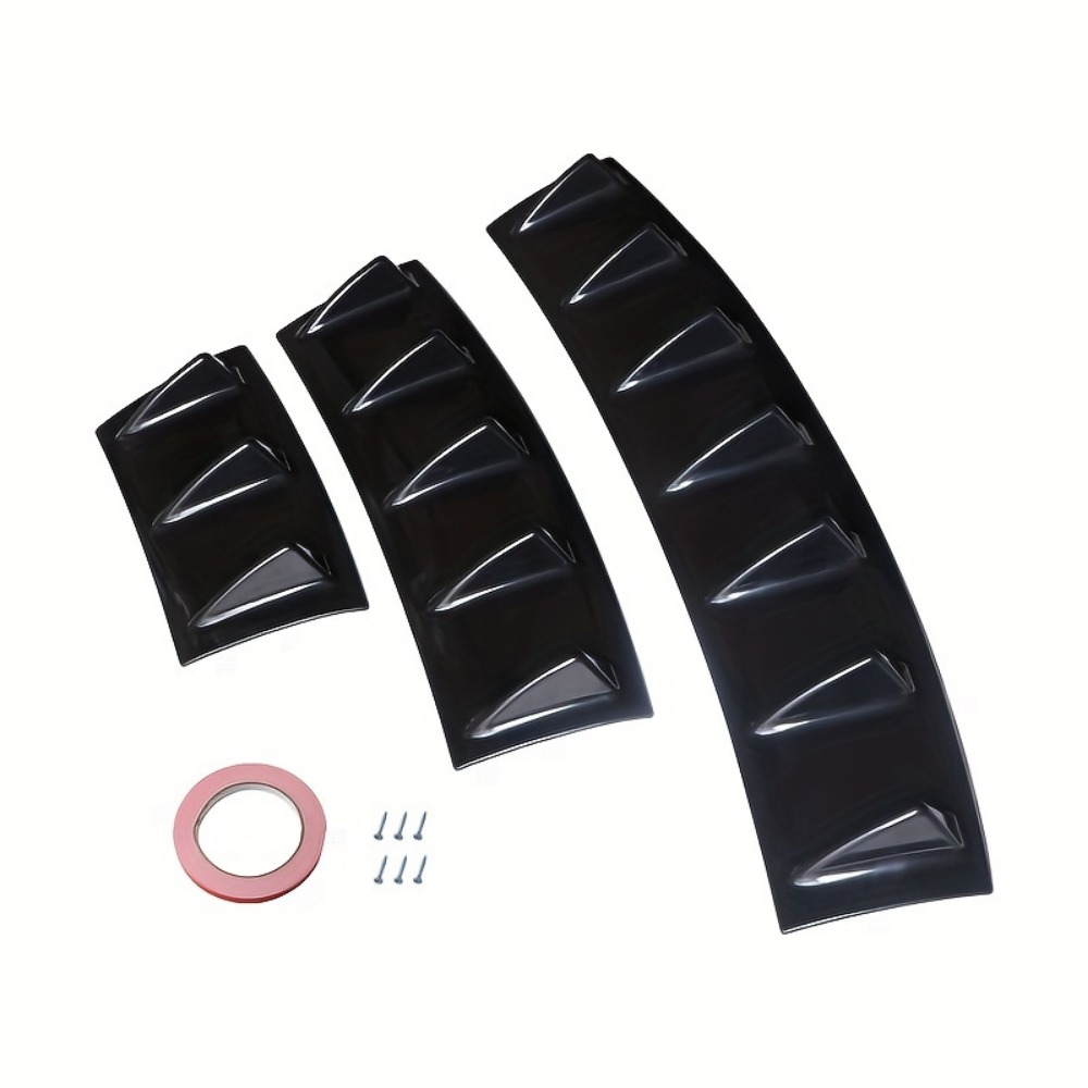 Universal ABS Rear Bumper Lip Spoiler Diffuser Shark Style