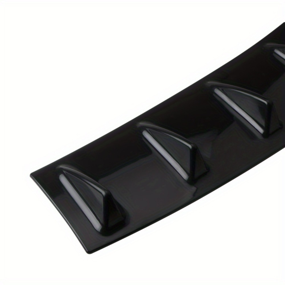 Universal ABS Rear Bumper Lip Spoiler Diffuser Shark Style