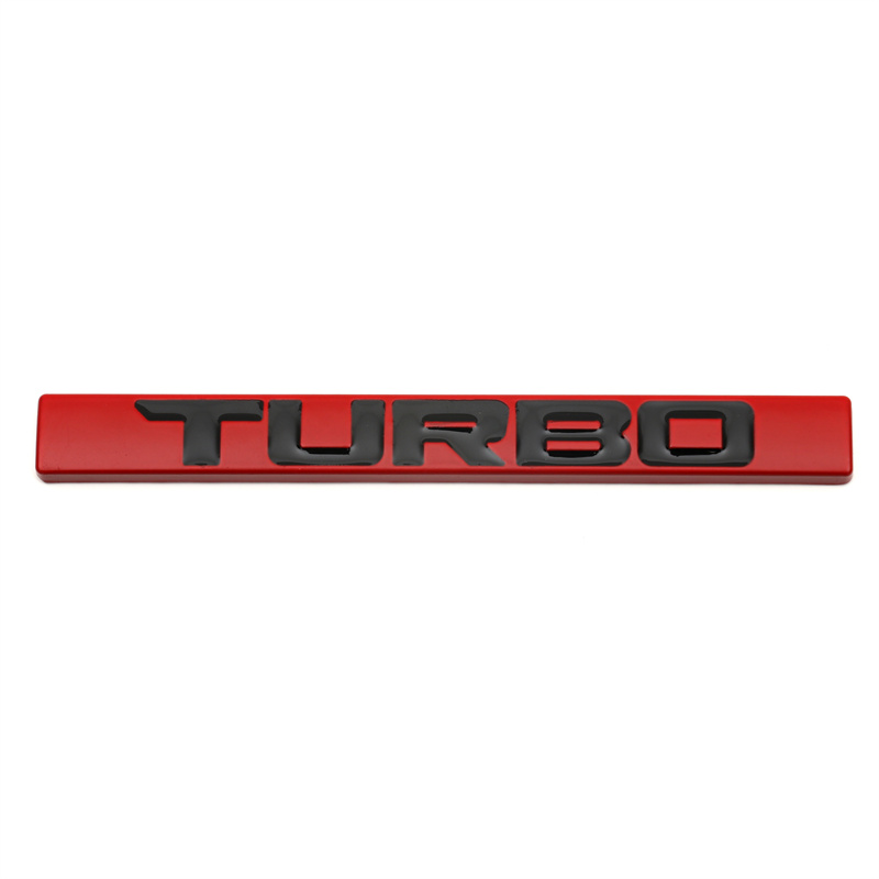 Upgrade Car's Look Premium 3d Metal Turbo Logo Car Emblem! - Temu