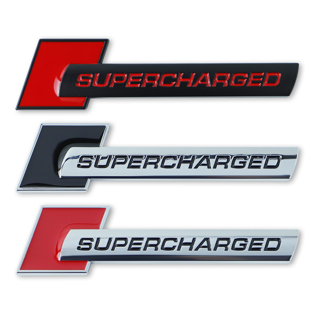 Supercharged Universal Emblem Autoaufkleber Autoabzeichen - Temu Austria