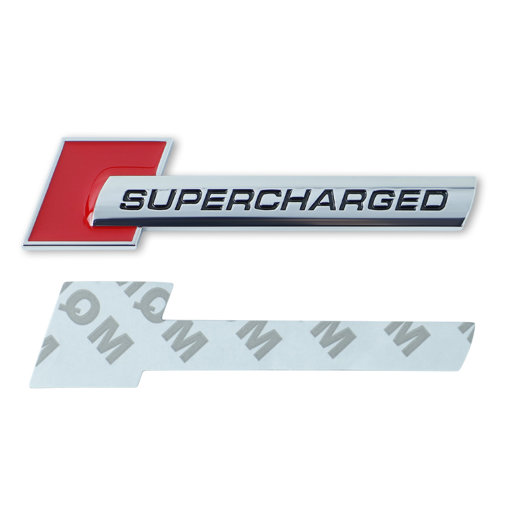 Supercharged Universal Emblem Autoaufkleber Autoabzeichen - Temu