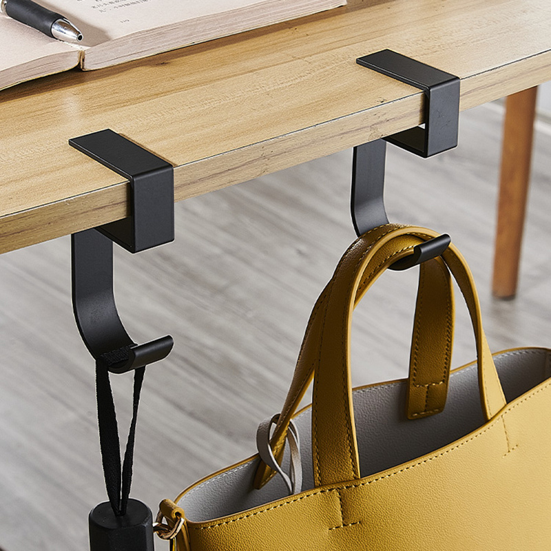 Handbag Hooks, 6 Pieces Handbag Holder Bag Holder Rhinestone Decor Handbag  Desk Hook : : Fashion