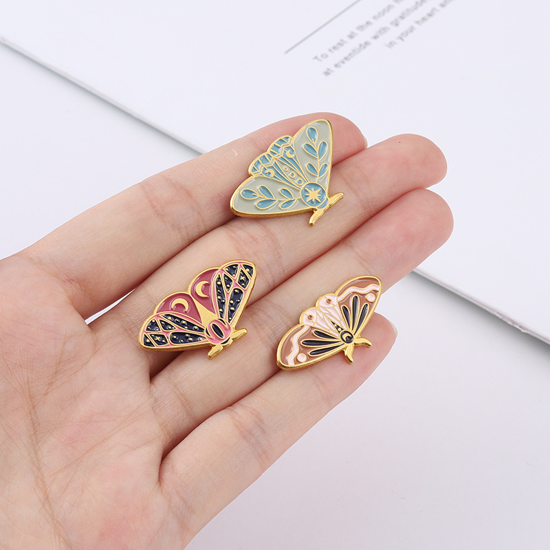 Colorful Butterfly And Moth Brooch For Men Creative Pins For - Temu
