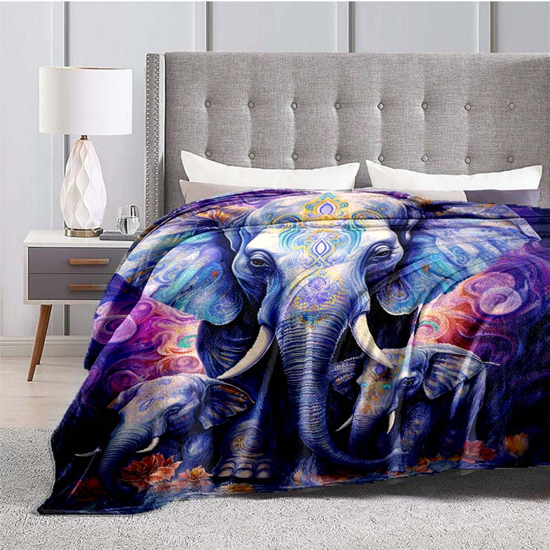 Elephant discount blanket queen