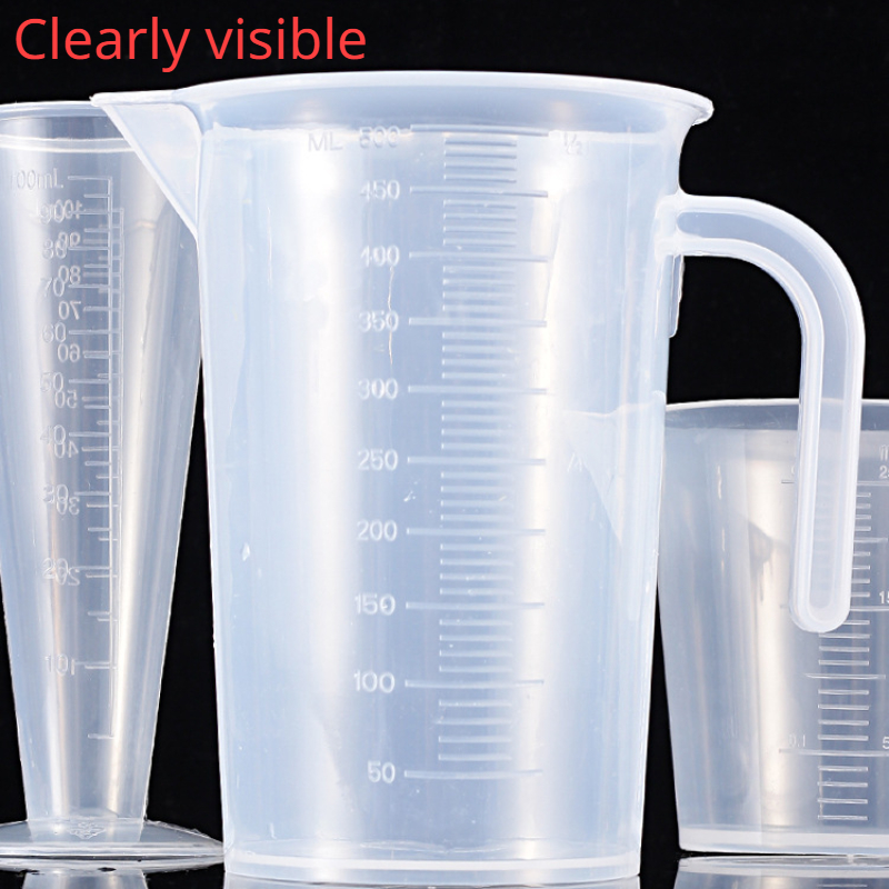 Measuring Cup With Scale, Graduated Measuring Cup, Plastic