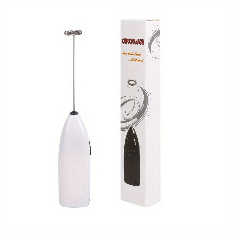 Handheld Milk Frother And Coffee Mixer - Battery Operated Electric Whisk  For Frappe, Latte, Matcha - Upgraded Mini Milk Foamer For Perfectly Frothed  Milk - Temu Japan