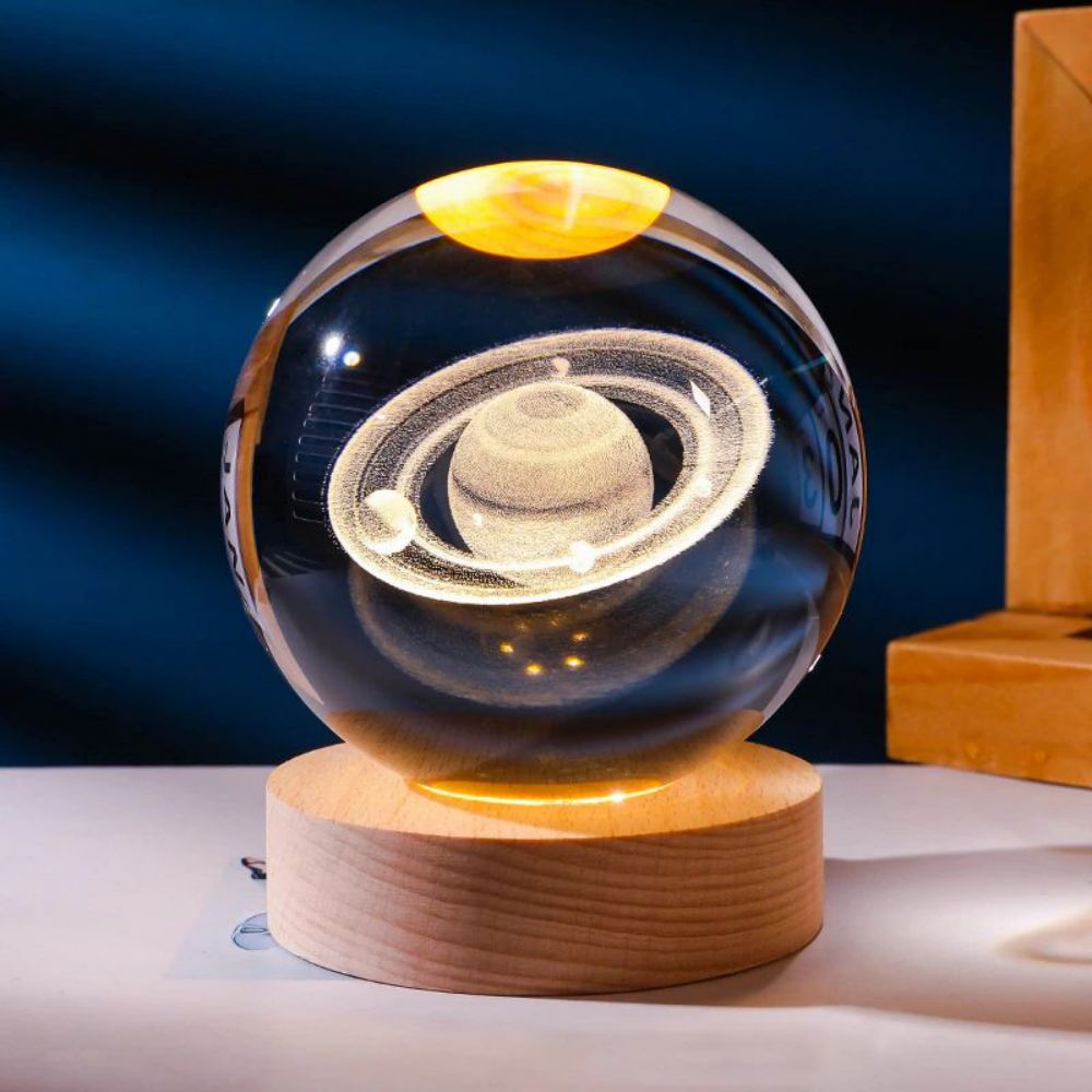 Diy Puzzle Lampe, Lampe De Table Lumière Chaude Avec Kit De Base En Bois,  Usb Lampe Lune 3D, 20Pcs En Plastique[u64] - Cdiscount Maison