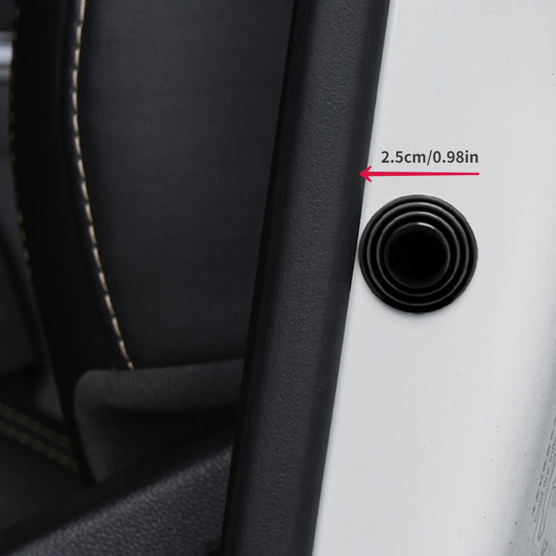 Acheter Mini coussin d'amortisseur de porte de voiture, pour portes,  coffre, capot, réduction du bruit, tampon insonorisant, accessoires  automobiles