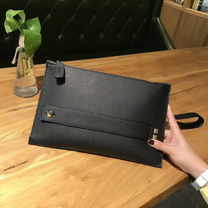 Women Envelope Clutch Bag, Luxury Pu Leather Handbag, Large