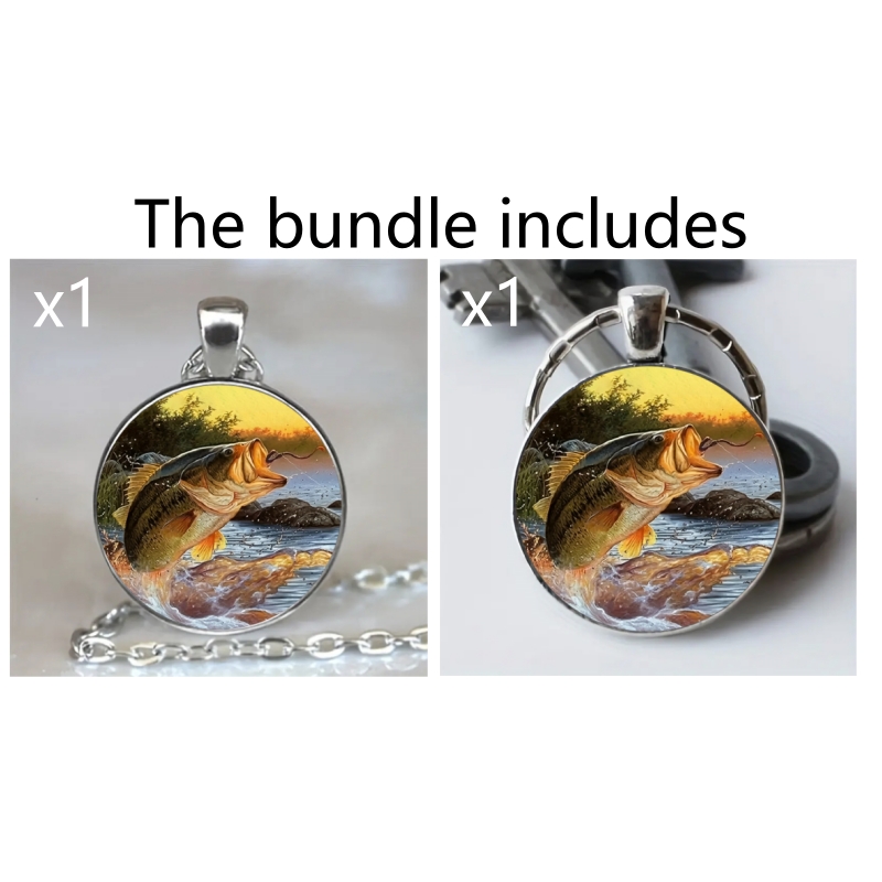 Colorful Painted Fish Keychain Necklace Men Fashion Round Creative Animal  Metal Keychain New Years Birthday Party Jewelry Gifts - Jewelry &  Accessories - Temu United Kingdom