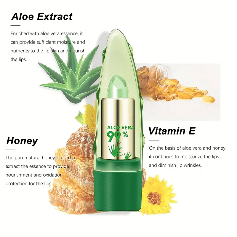 Protector Labial Hidratante Reparador Aloe Vera