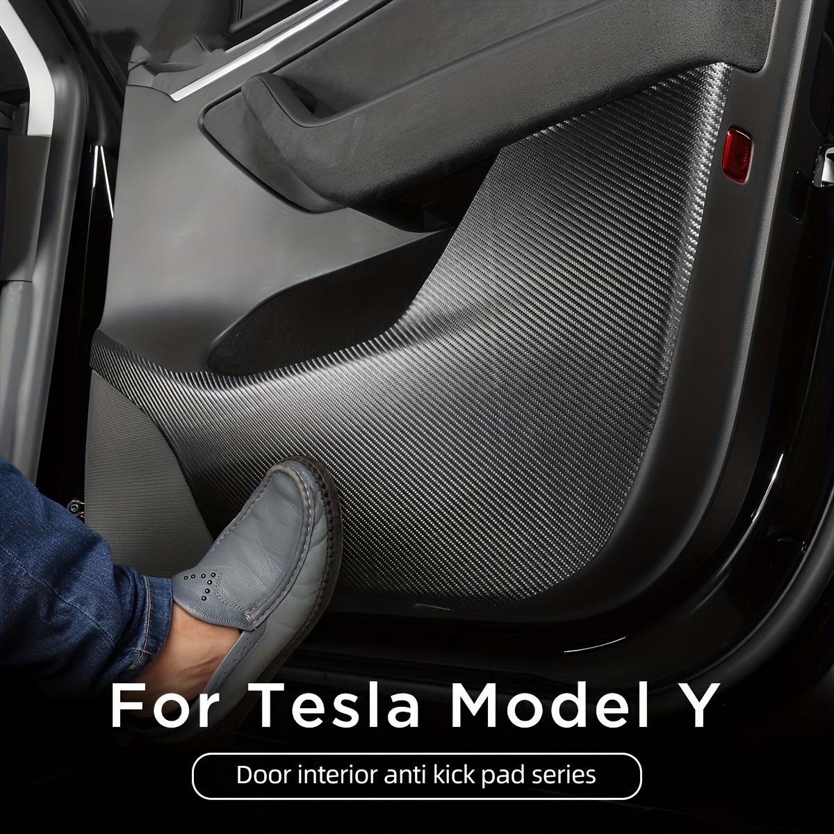 Pour Tesla Model Y 2020-2022 Housse De Tableau De Bord Tapis De