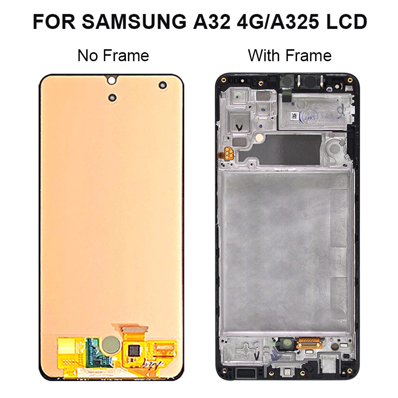 For Samsung Galaxy A32 5G A326U Display LCD Touch Screen Digitizer Frame  Parts