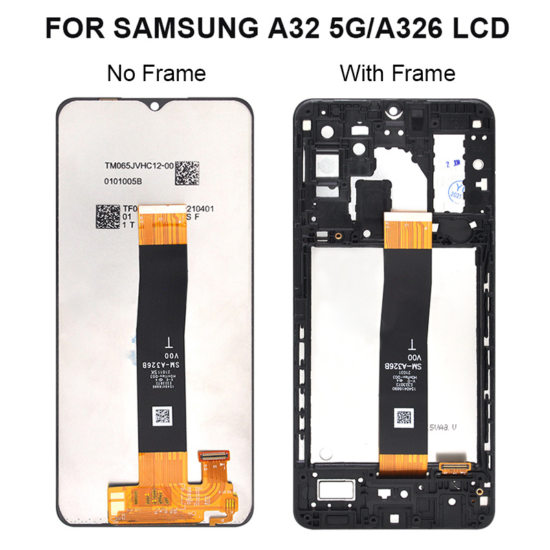 Samsung A32 5G A326U LCD With Touch + Frame Black (US Version)