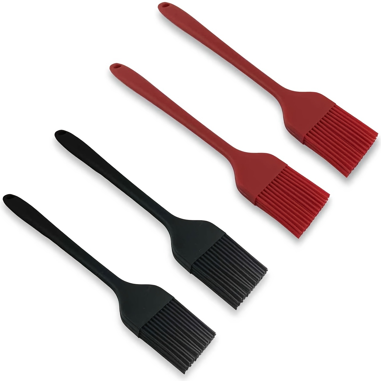 Pinceaux de Cuisine en Silicone 4 PCS Barbecue à Badigeonner, Pâtisserie  Pain Ustensile Pinceau, BBQ Brosse Huile silicone, Ensemble de Brosses à  Pâtisserie en Silicone, pour Barbecue Gâteaux Cuisson : : Cuisine