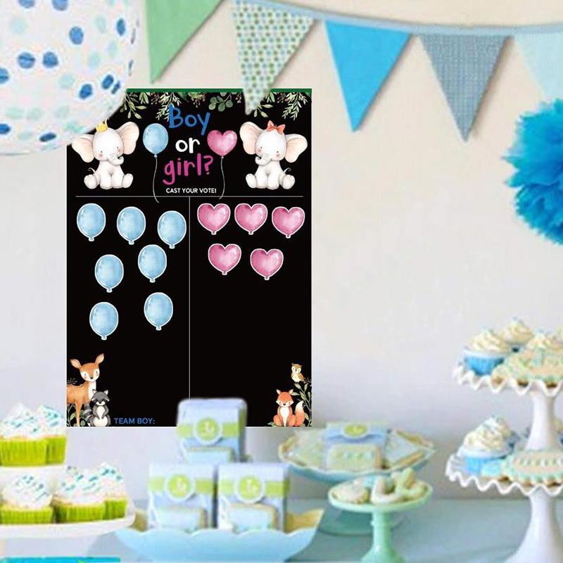 Holiday Party Decorations, Gender Reveal Stickers