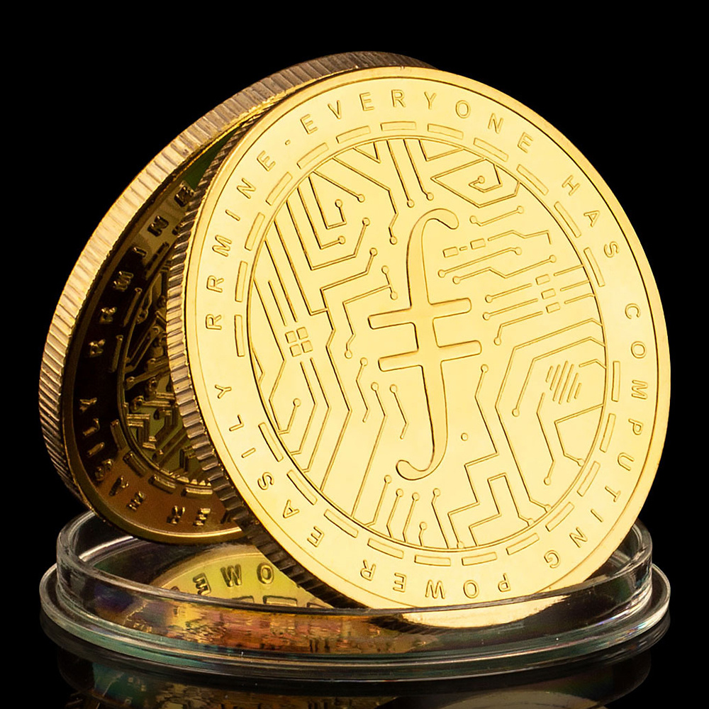 Crypto Coin Collectible Coin In Code We Trust Art Collection