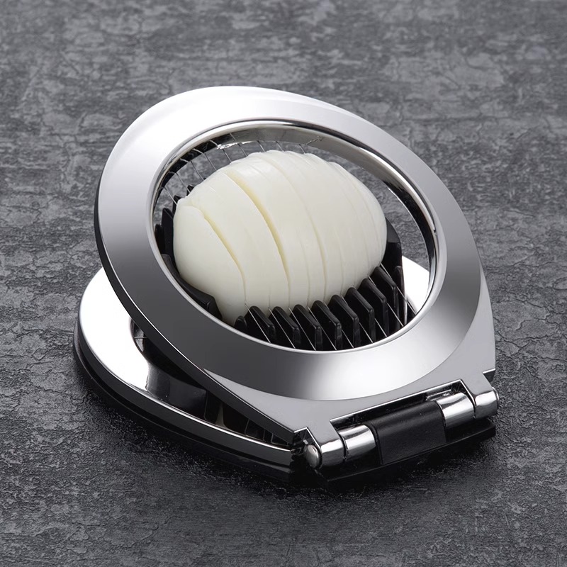 Egg Slicer Multi-Function Egg Splitter Slicer Pine Flower Skin Egg