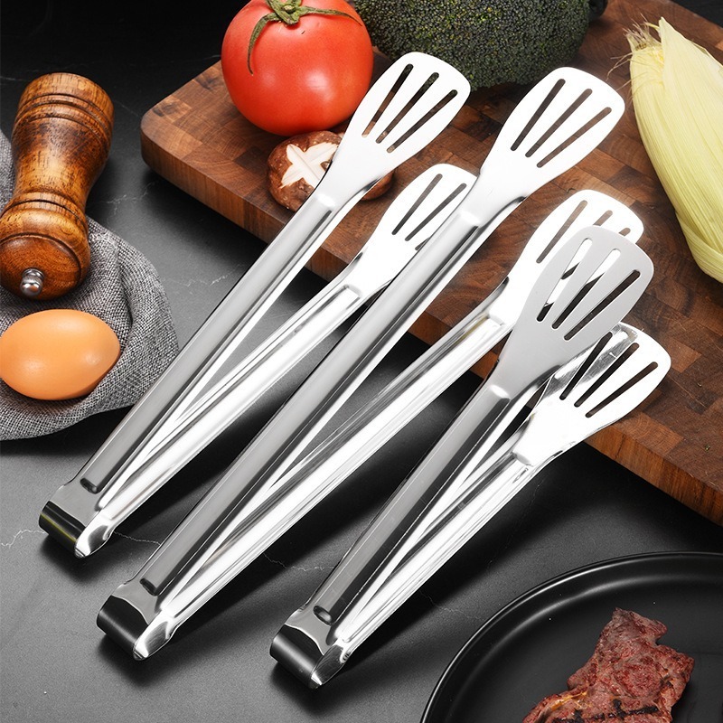 Serving Tongs, Metal Tongs, Tongs For Serving Food, Food-grade Stainless  Steel Tongs, Cooking Tongs For Appetizers, Kitchen Tongs, Food Tongs,  Kitchen Items, Kitchen Stuff, Kitchen Supplies - Temu