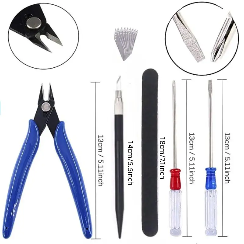 Bandai Hobby Official Tools For Plastic Model Kit Nipper Tweezer