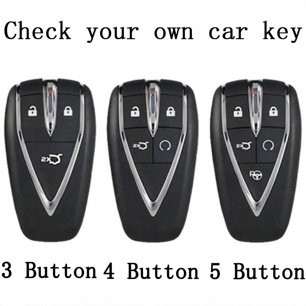 1 Stück Schwarzes Tpu Material Autoschlüssel Etui, Schlüsselschutzabdeckung  Für 5 Schlüssel, Passend Für Changan, aktuelle Trends, günstig kaufen