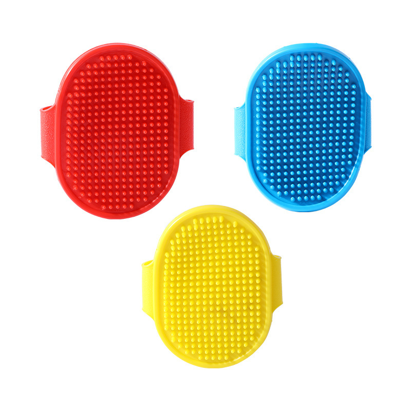 2pcs Pet Grooming Gloves Dog Bathing Tools