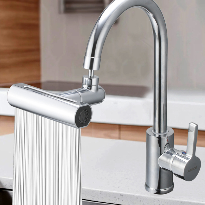 1 Multifunctional Waterfall Kitchen Faucet 360° - Temu