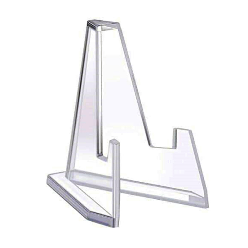Clear Acrylic Coin Display Stand Holders Small Easel Rack - Temu
