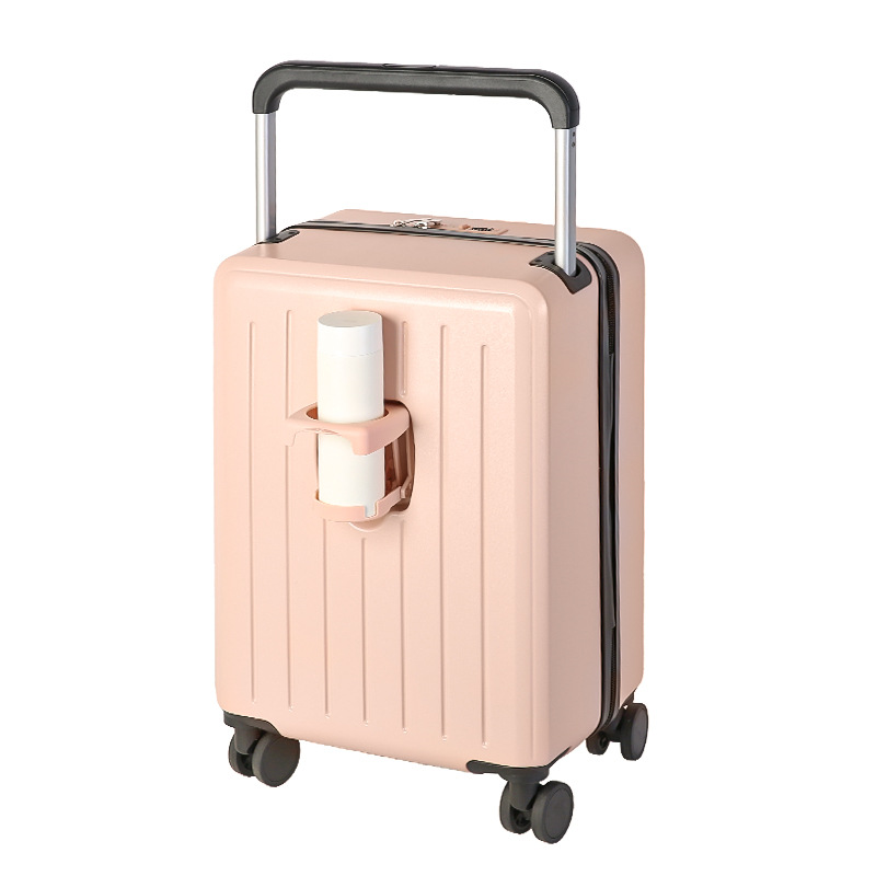 MoKo Gepäck Becherhalter, Koffer Getränkehalter mit Verstellbarer Trennwand  & Schultergurt für Meisten Reisekoffer, wasserdichte Reisegepäck  Flaschenhalter Tasche für Fliegen & Reisende, Indigo : : Fashion
