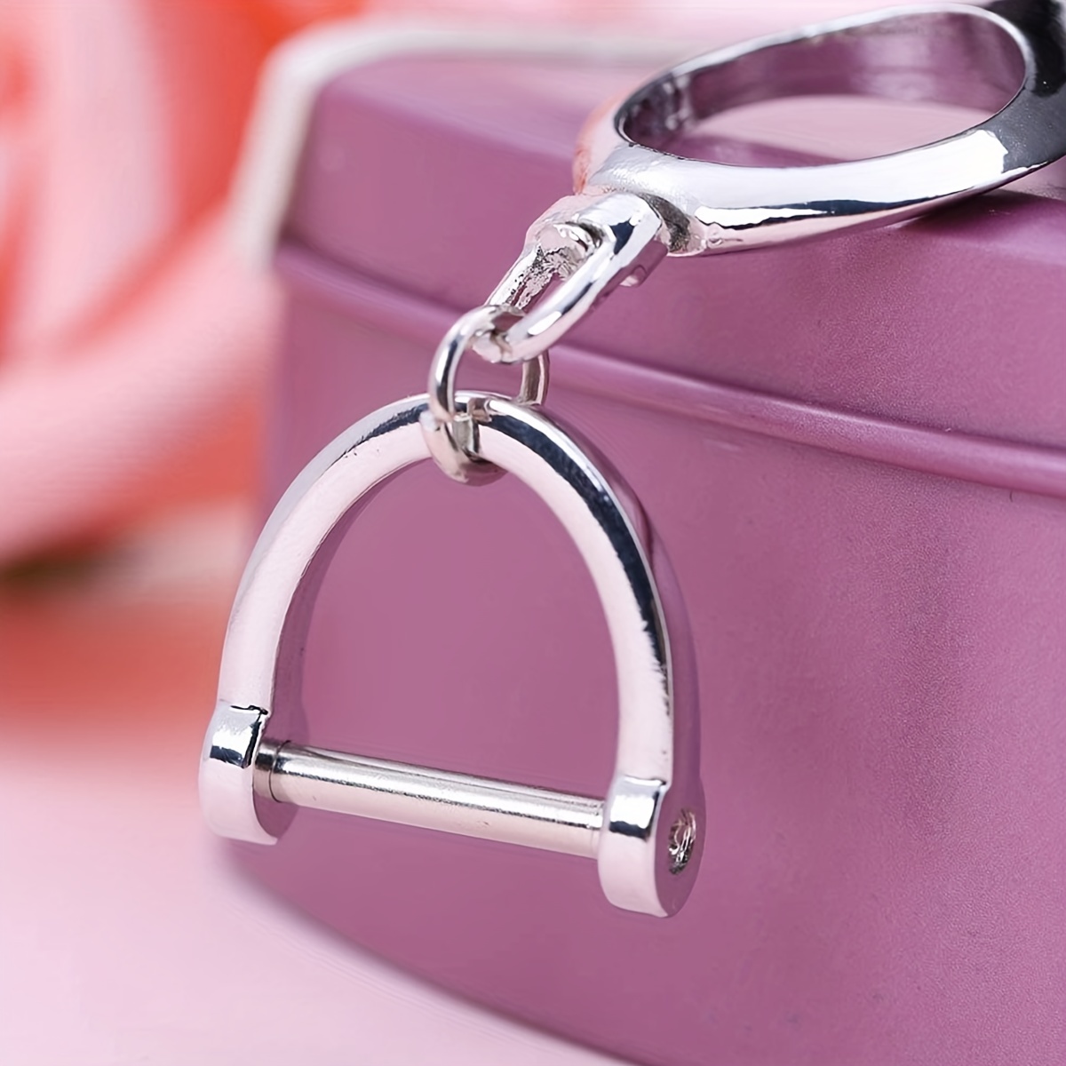 Fashion Horseshoe Shape Buckle D Rings for Bag Handbag Purse Strap