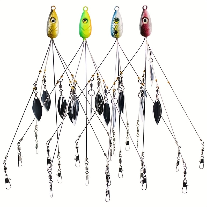 Premium Umbrella Rig Bass Fishing Rig Multiple - Temu Canada